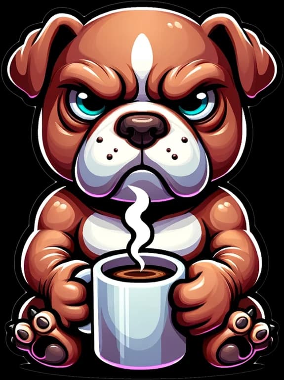 Tank the pit bull, big-eyed and gentle with a sweet latte