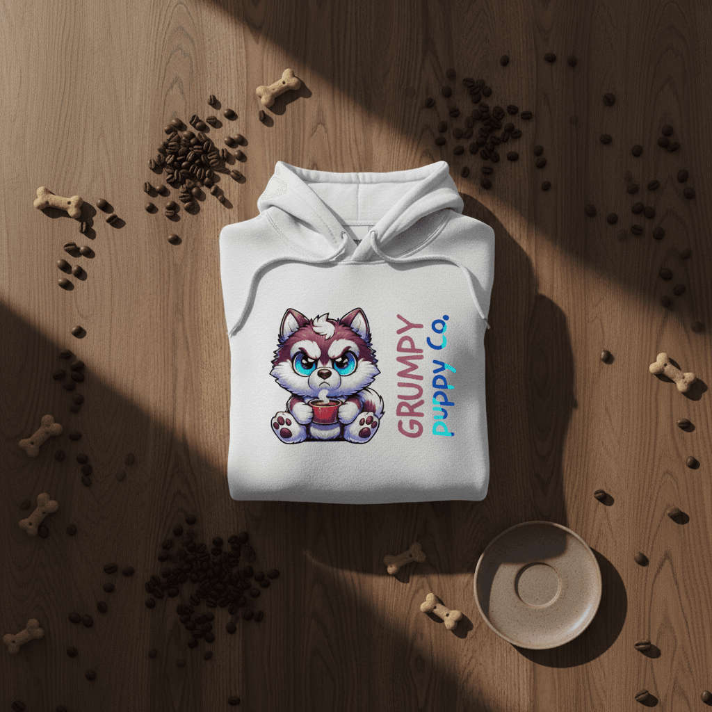 Grumpy Husky Hoodie